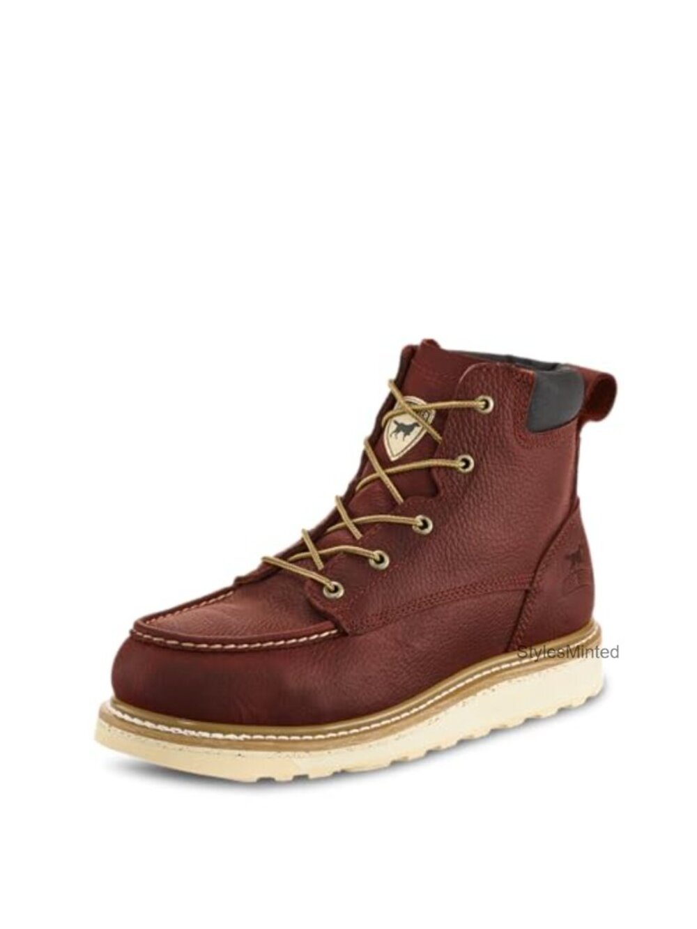 Aluminum Safety Toe Work Boot Leather 6" Ankle
